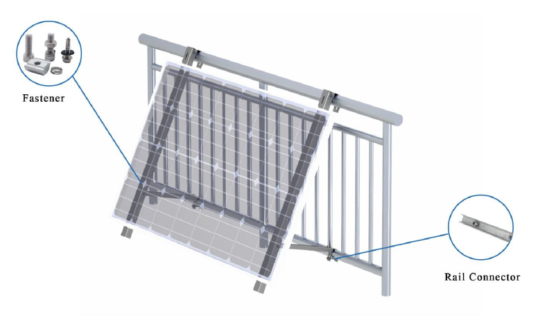 Solar Balcony Mounting System